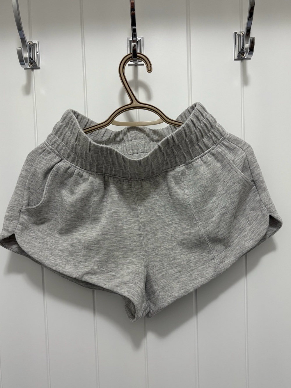 Yogalicious Gray Scuba Shorts